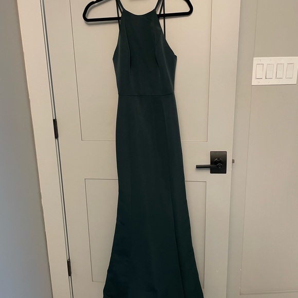 Amsale Dresses Amsale Size 2 Hunter Green Color Poshmark
